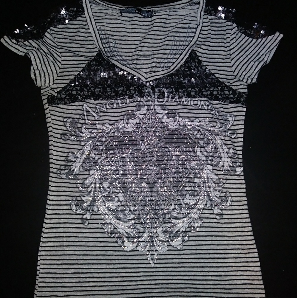 Angels and Diamonds tee